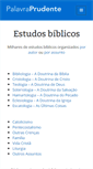 Mobile Screenshot of palavraprudente.com.br